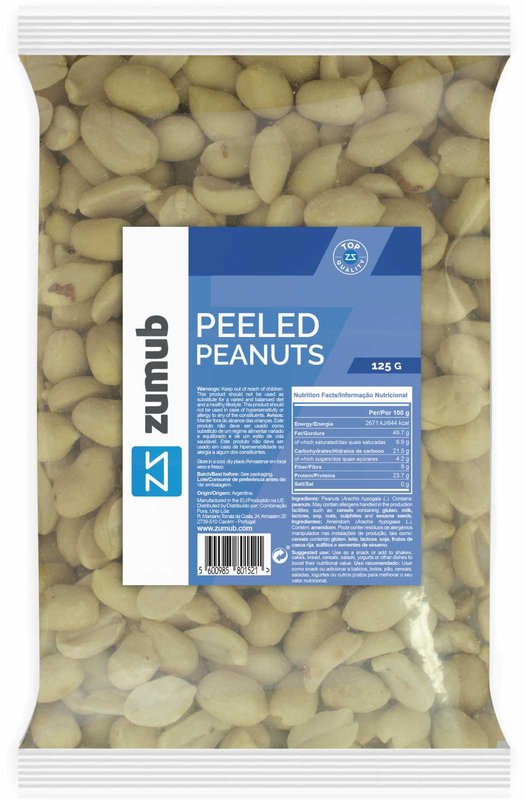 Amendoins Descascados