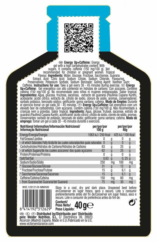 Energy Up + Caffeine