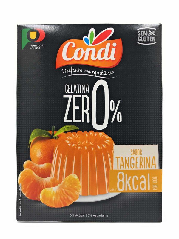Gelatina Zero de Tangerina