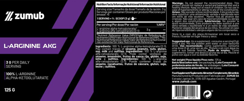 L-Arginina AKG