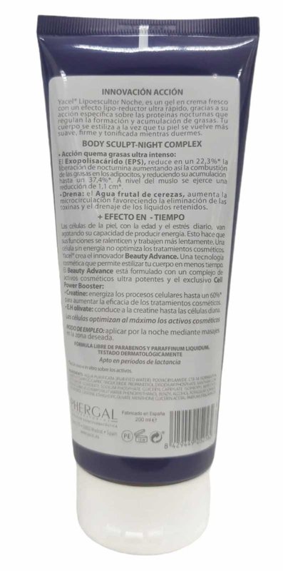 Lipoescultor Gel Reductor Noche Intensivo