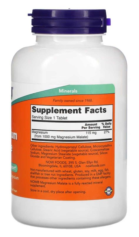 Malato de Magnesio 1000mg