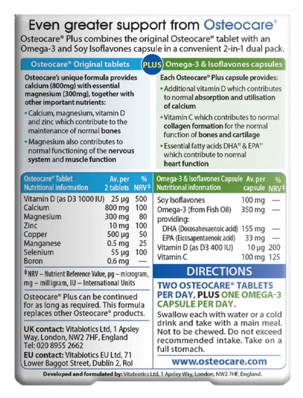 Osteocare Plus Dual Pack