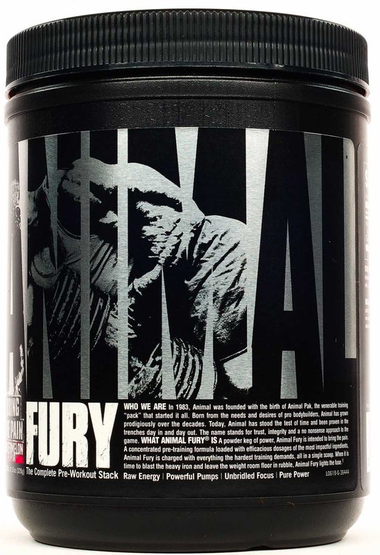 Pré-treino Fury Bring the pain