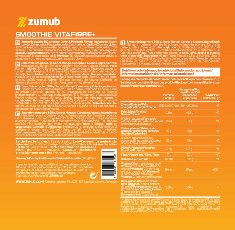 Smoothie VitaFibre+