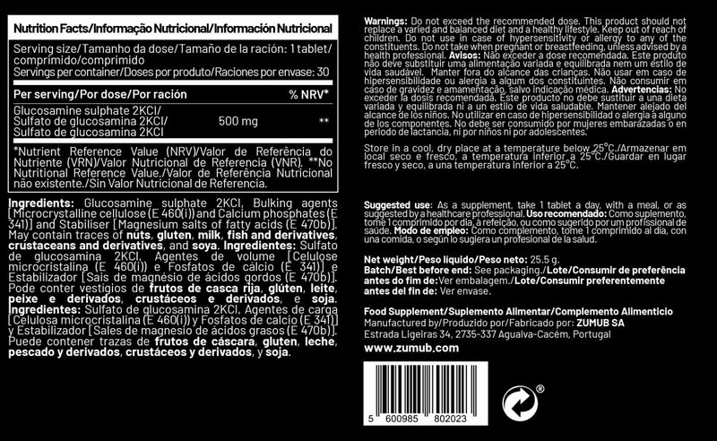 Sulfato de Glucosamina