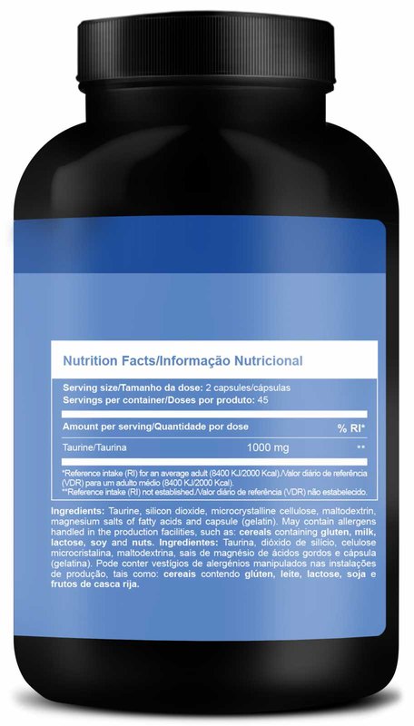 Taurina 500mg